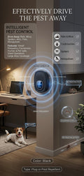 Upgraded Q62 Ultrasonic Pest Repeller, Repels Mosquitoes, Flies, Cockroaches, Mice, And Bed Bugs. Ideal for Bedrooms, Kitchens, Garages, And Storage Areas a Summer Essential